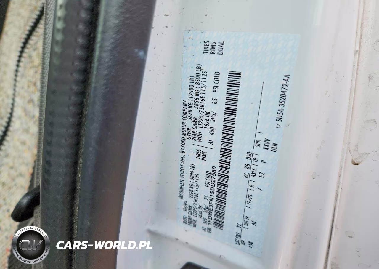 2025 Ford E350 Box Truck VIN:1FDWE3FN1SDD27580 - 13