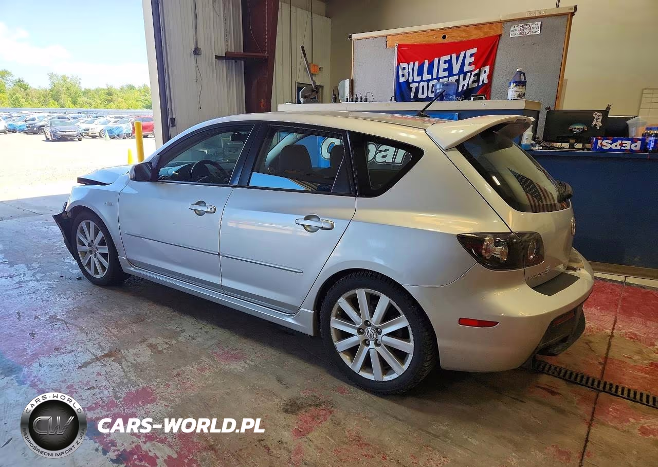 2008 Mazda Speed 3 VIN:JM1BK34M381817728 - 2