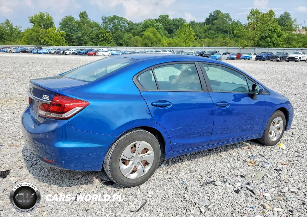 2015 Honda Civic Lx VIN:19XFB2F57FE039784 - 3