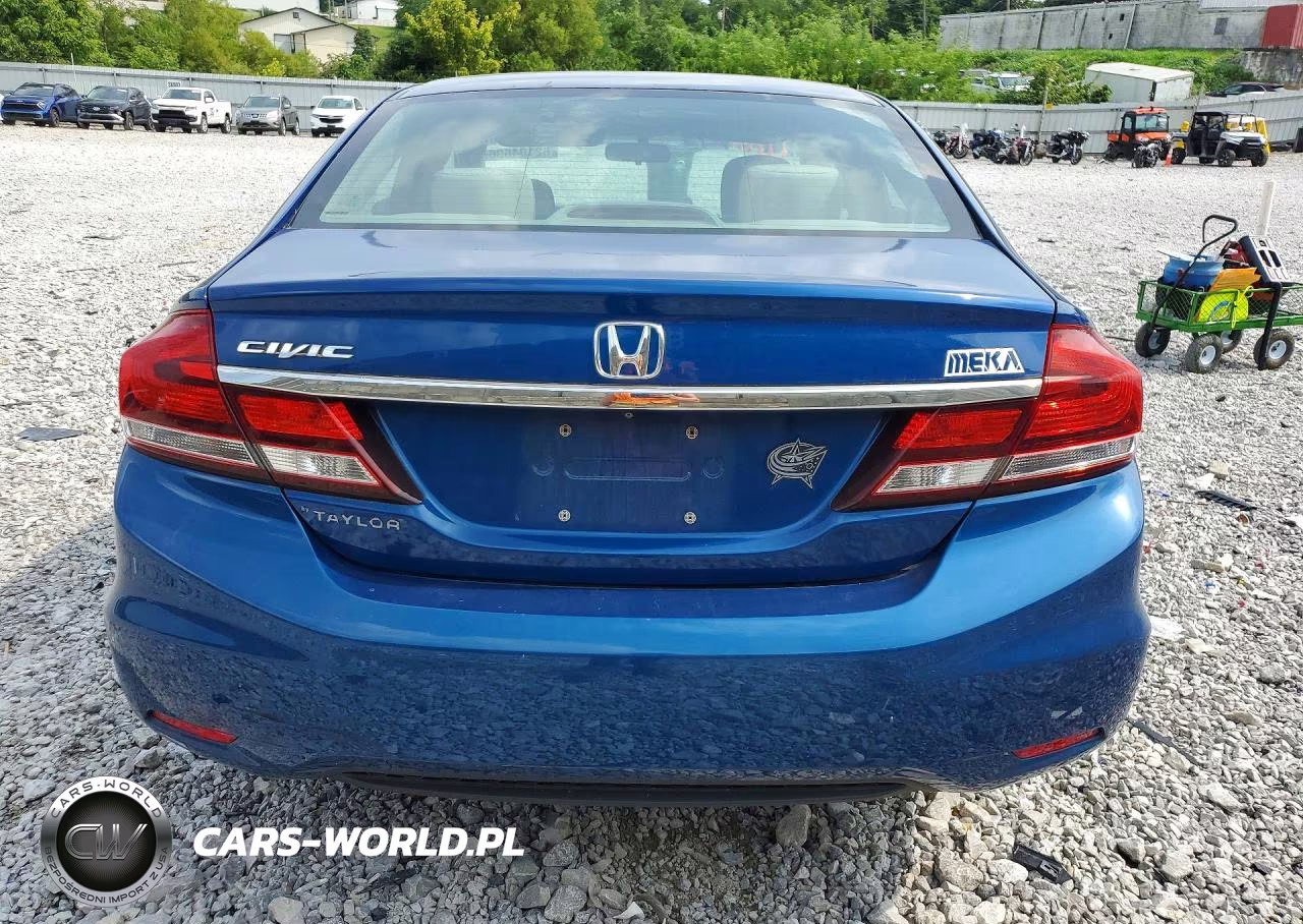 2015 Honda Civic Lx VIN:19XFB2F57FE039784 - 6