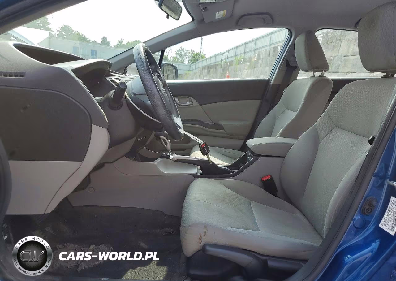 2015 Honda Civic Lx VIN:19XFB2F57FE039784 - 7