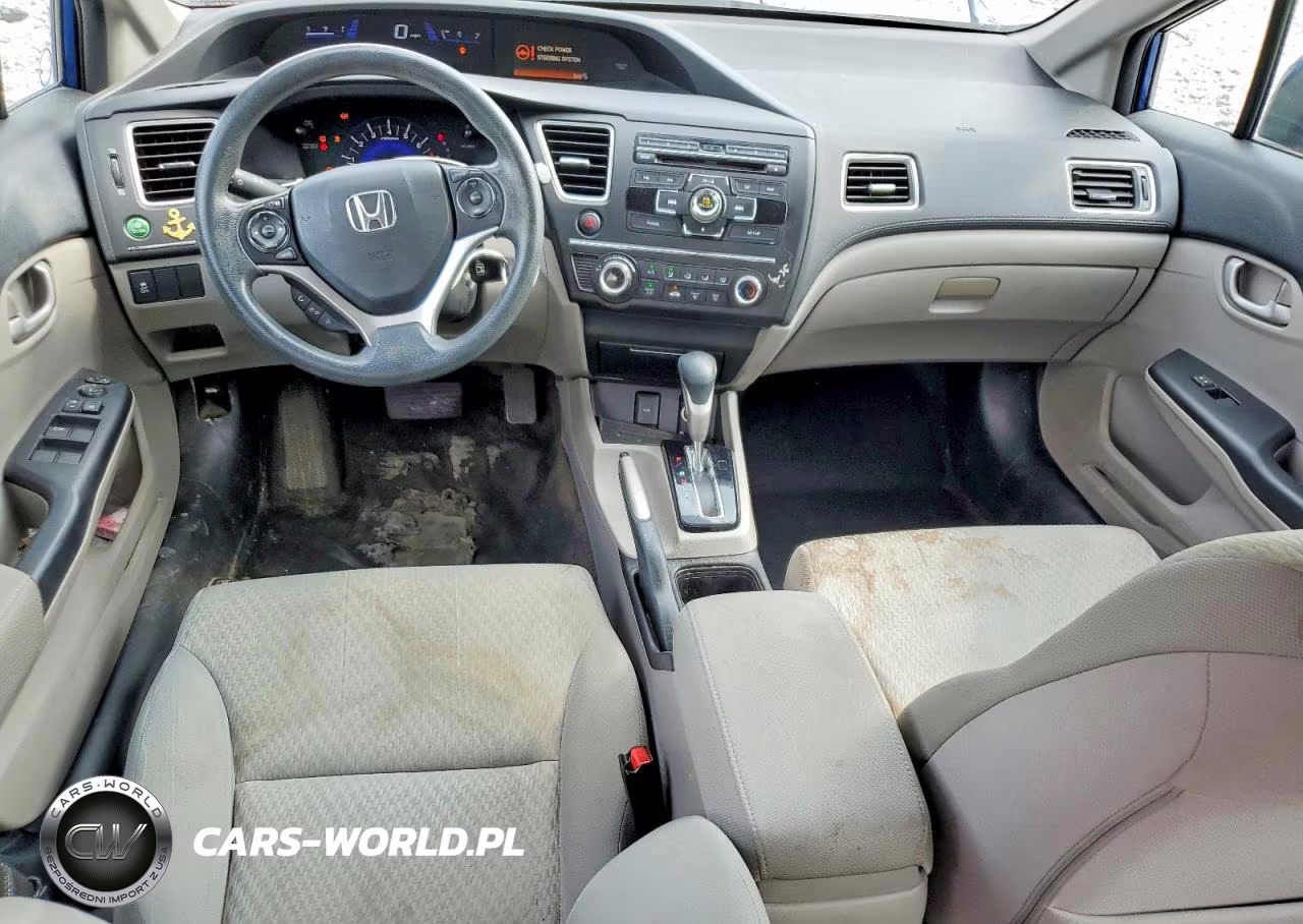 2015 Honda Civic Lx VIN:19XFB2F57FE039784 - 8