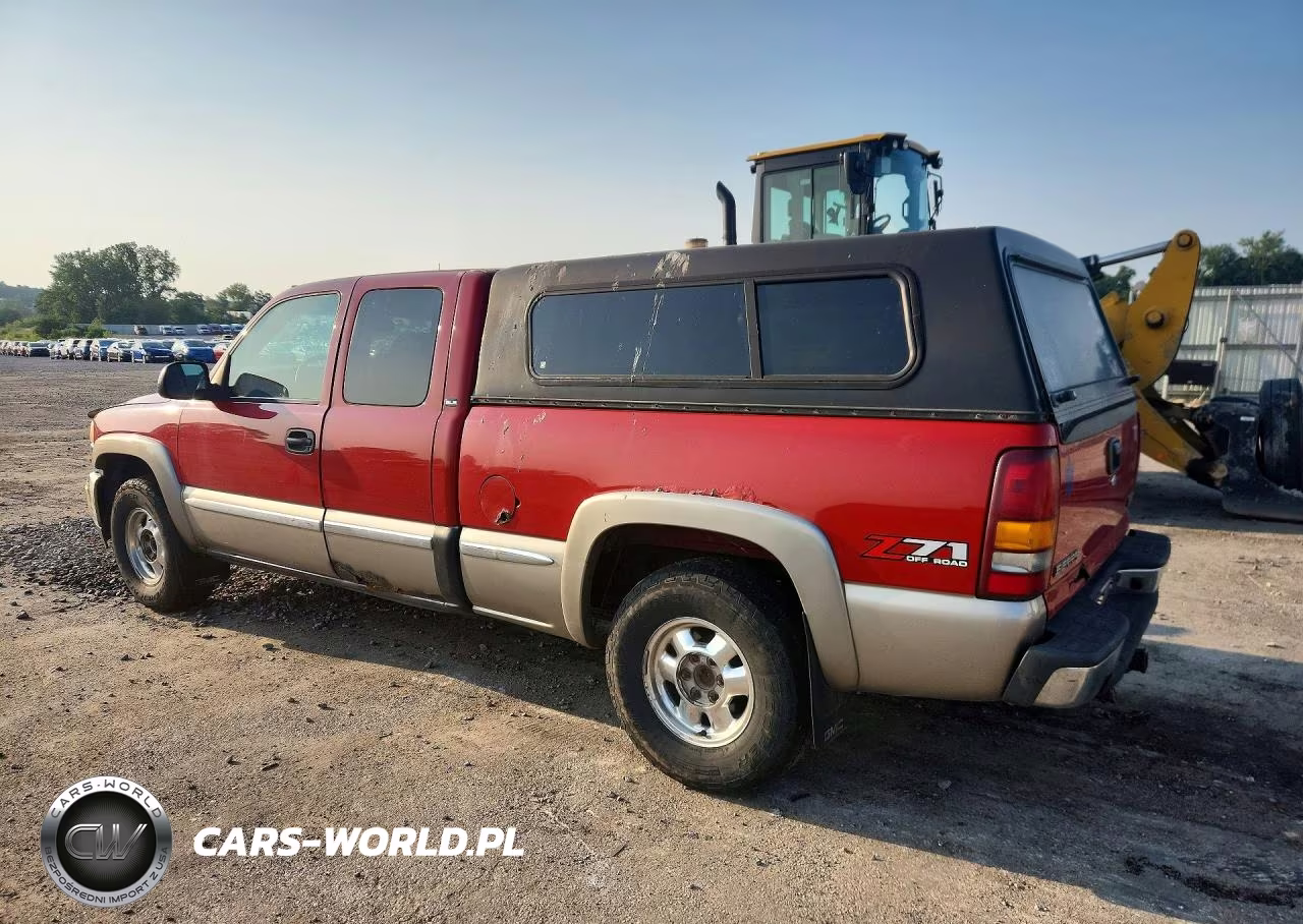 2001 GMC New Sierra K1500 VIN:2GTEK19T011359132 - 2