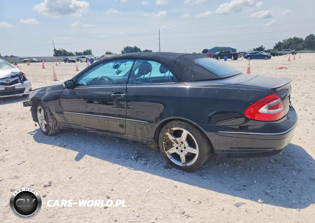 2005 Mercedes-Benz Clk 500 VIN:WDBTK75J25F157047 - 2