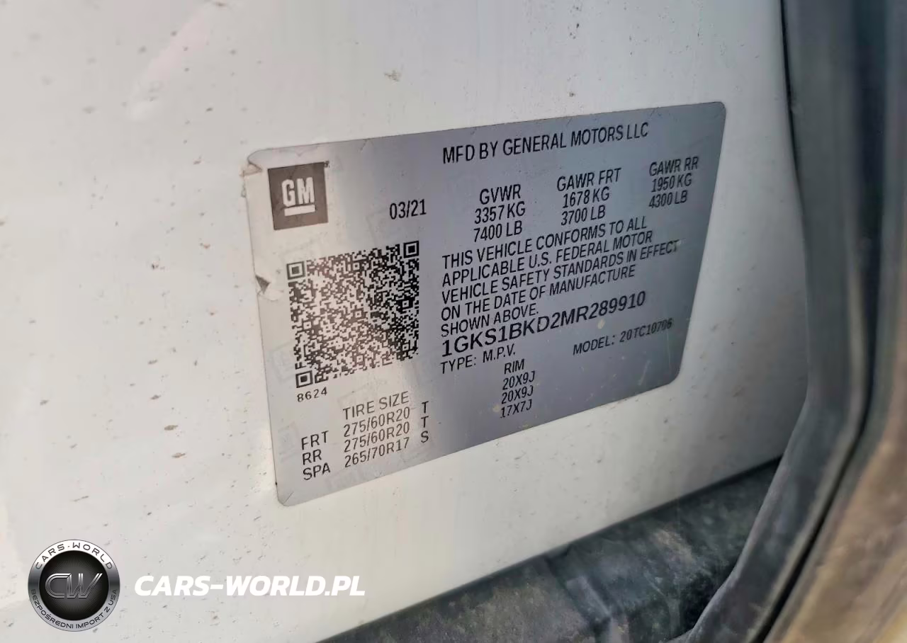 2021 GMC Yukon Slt VIN:1GKS1BKD2MR289910 - 13