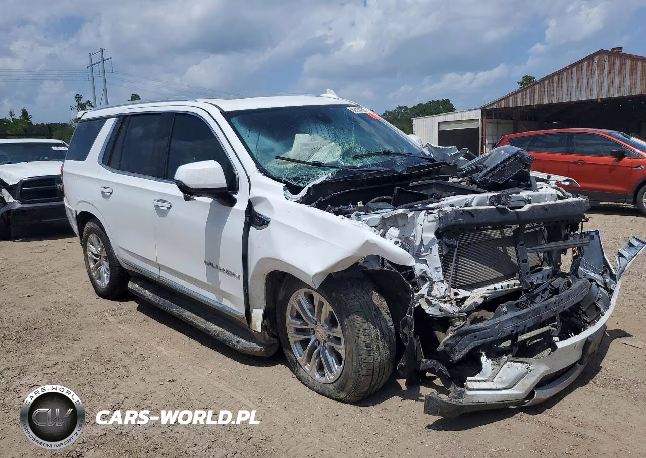 2021 GMC Yukon Slt VIN:1GKS1BKD2MR289910 - 4