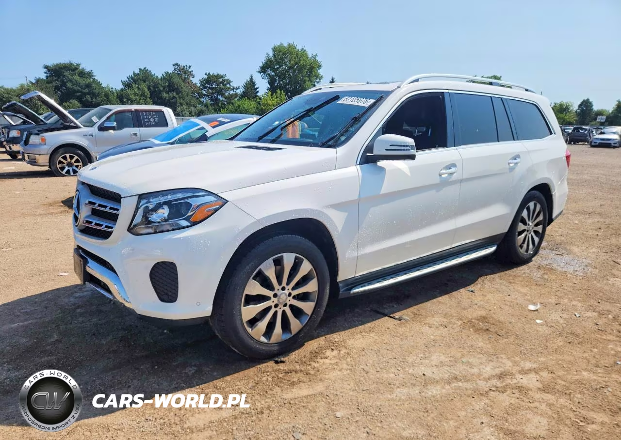 2017 Mercedes-Benz Gls 450 4Matic VIN:4JGDF6EE9HA812308 - 1