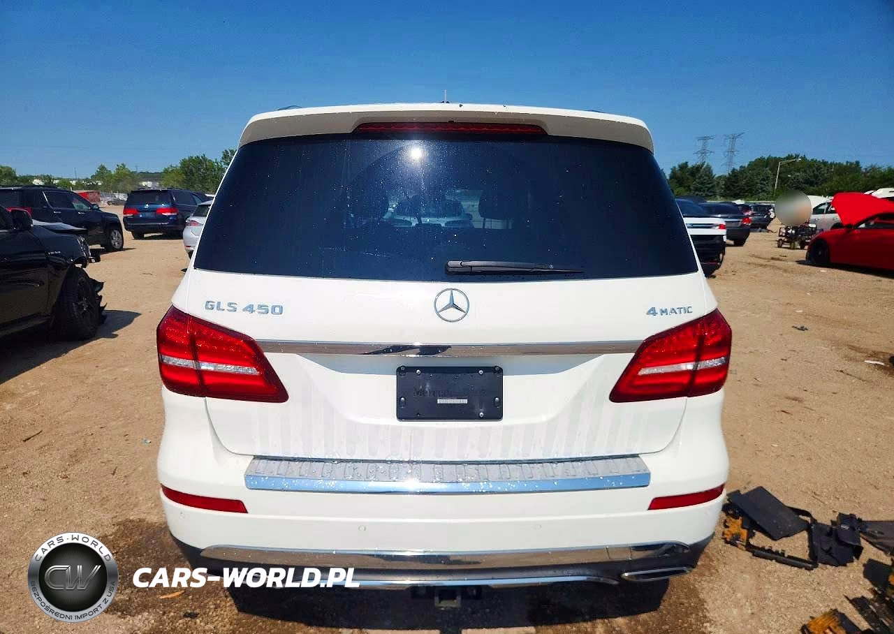 2017 Mercedes-Benz Gls 450 4Matic VIN:4JGDF6EE9HA812308 - 6