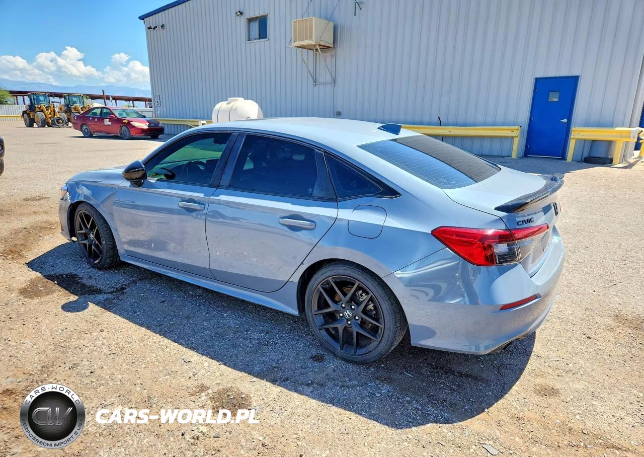 2022 Honda Civic Si VIN:2HGFE1E58NH475826 - 2