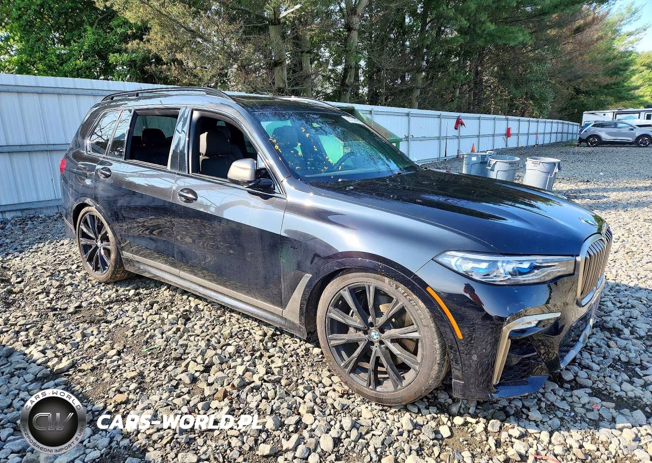 2021 BMW X7 M50I VIN:5UXCX6C08M9F51514 - 4