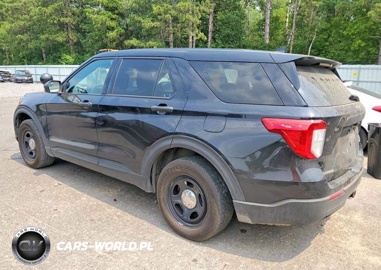 2020 Ford Explorer Police Interceptor VIN:1FM5K8ABXLGB22838 - 2