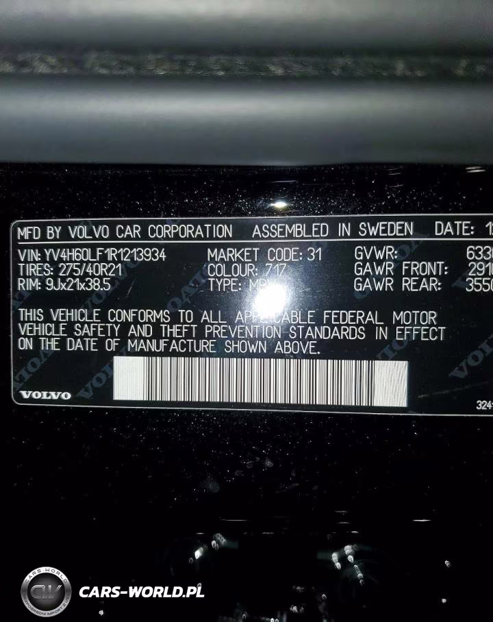 2024 Volvo Xc90 Ultimate VIN:YV4H60LF1R1213934 - 14