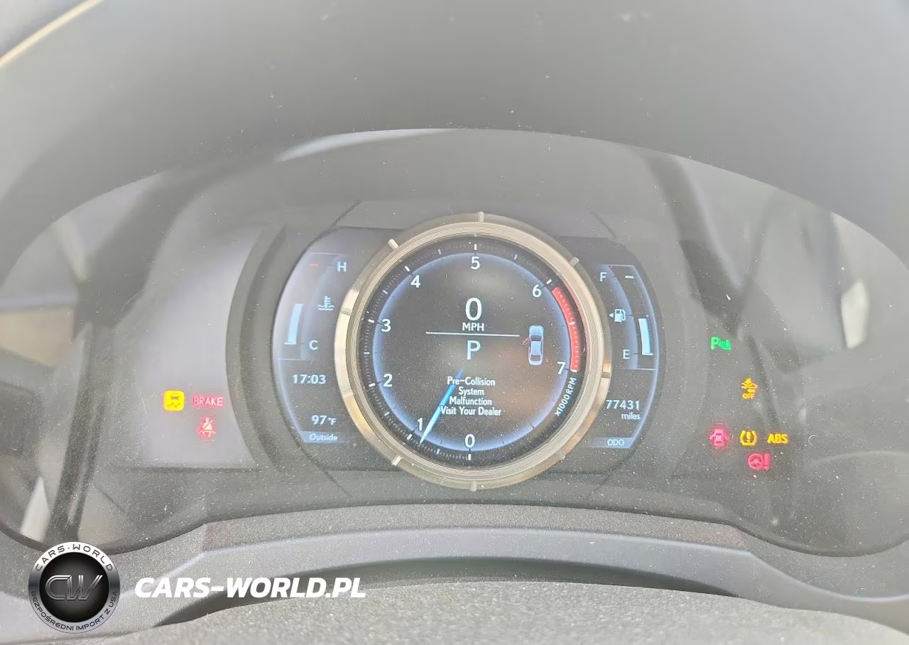 2020 Lexus Is 300 F Sport VIN:JTHGA1D21L5105438 - 9