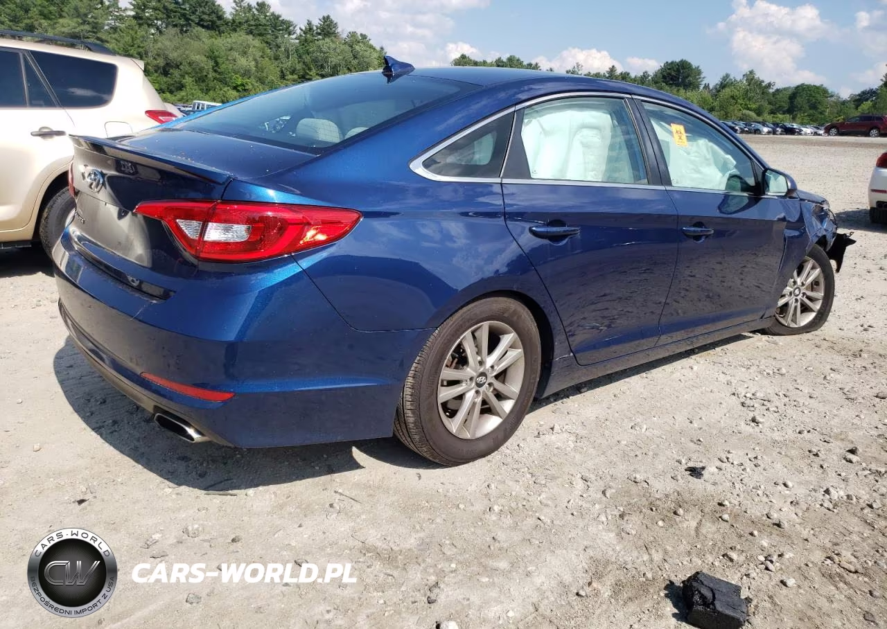 2017 Hyundai Sonata Se VIN:5NPE24AF1HH578651 - 3