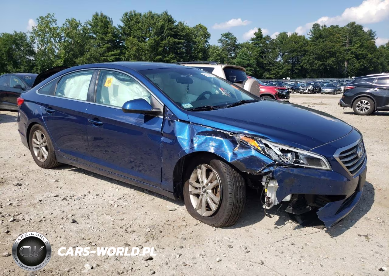 2017 Hyundai Sonata Se VIN:5NPE24AF1HH578651 - 4