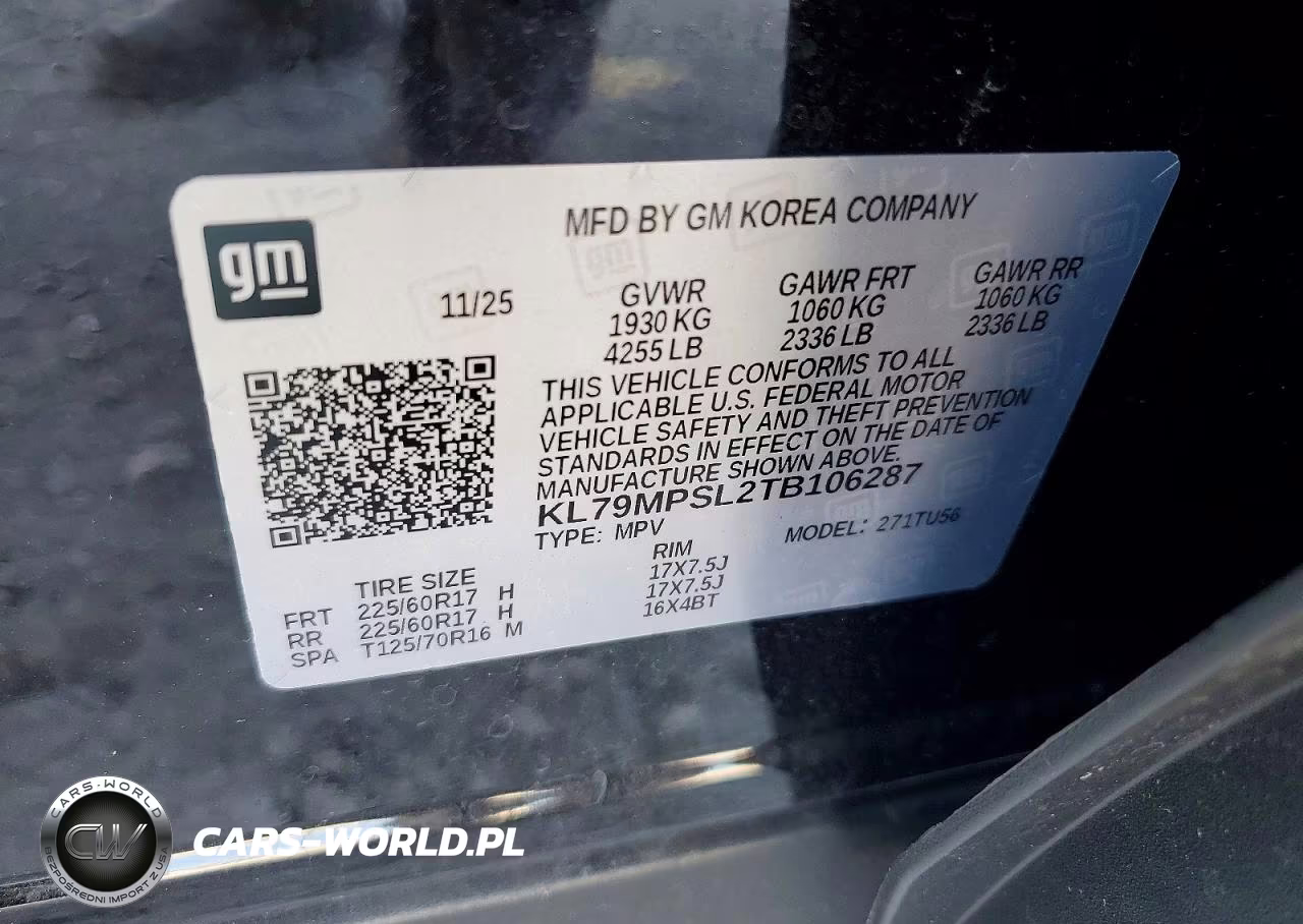 2026 Chevrolet Trailblazer Lt VIN:KL79MPSL2TB106287 - 13
