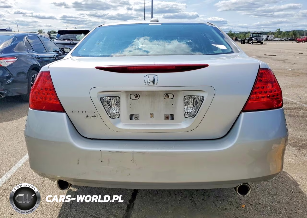 2007 Honda Accord Ex VIN:1HGCM66837A022498 - 6