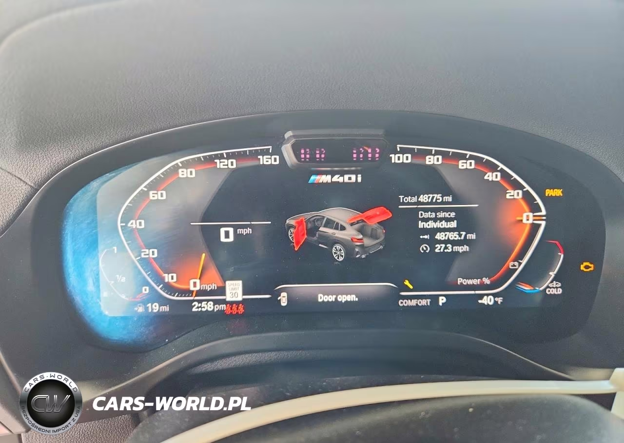 2022 BMW X4 M40I VIN:5UX43DT07N9L31865 - 9