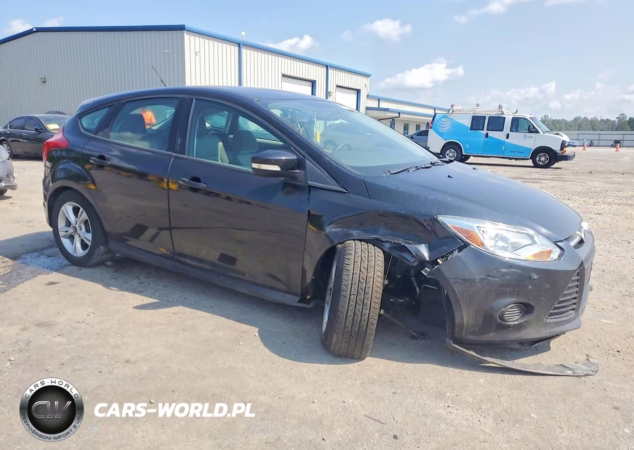 2014 Ford Focus Se VIN:1FADP3K27EL435770 - 4
