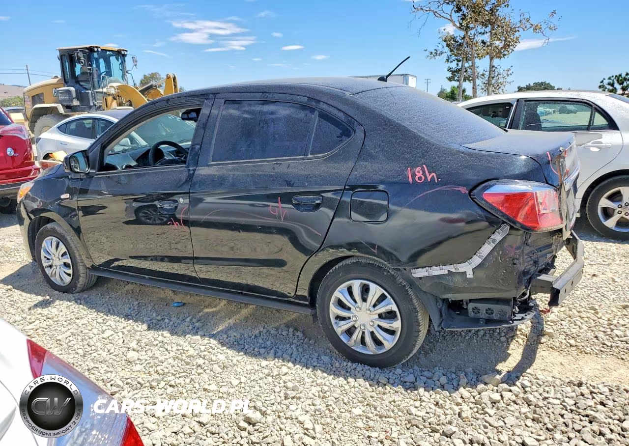 2021 Mitsubishi Mirage G4 Es VIN:ML32FUFJXMHF01554 - 2