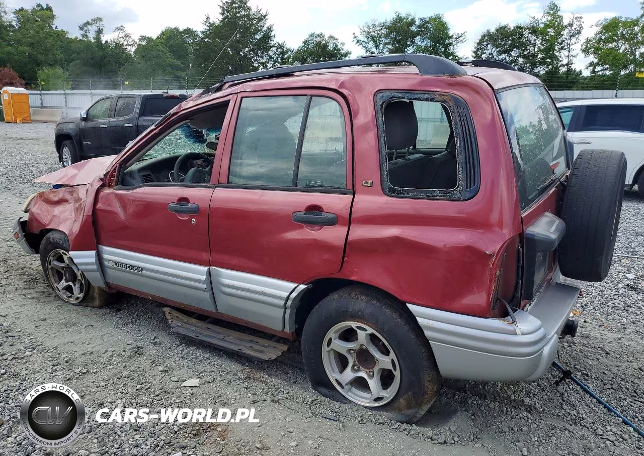 2001 Chevrolet Tracker Lt VIN:2CNBJ634316948193 - 2