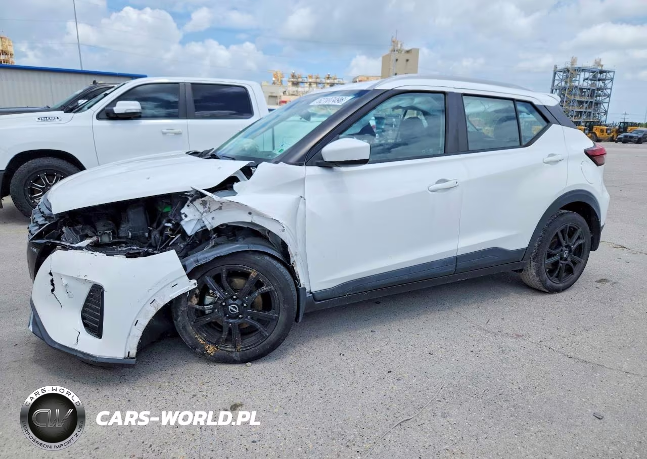 2022 Nissan Kicks Sv VIN:3N1CP5CV6NL479373 - 1