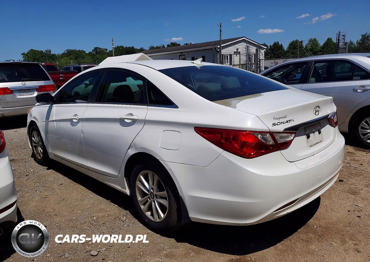 2013 Hyundai Sonata Gls VIN:5NPEB4AC9DH593639 - 2