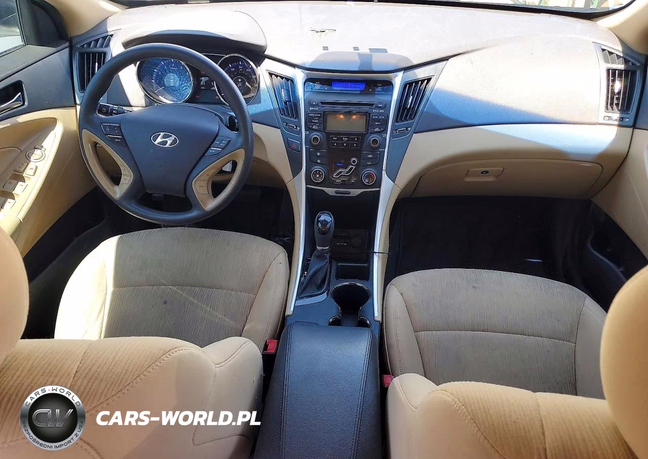 2013 Hyundai Sonata Gls VIN:5NPEB4AC9DH593639 - 8
