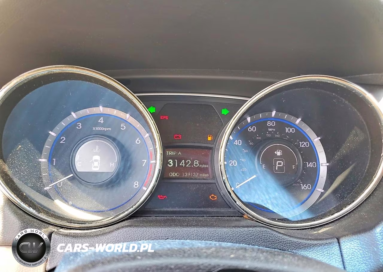 2013 Hyundai Sonata Gls VIN:5NPEB4AC9DH593639 - 9