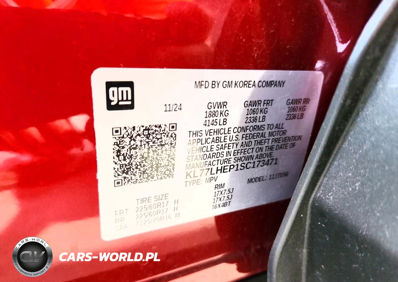 2025 Chevrolet Trax 1Lt VIN:KL77LHEP1SC173471 - 13