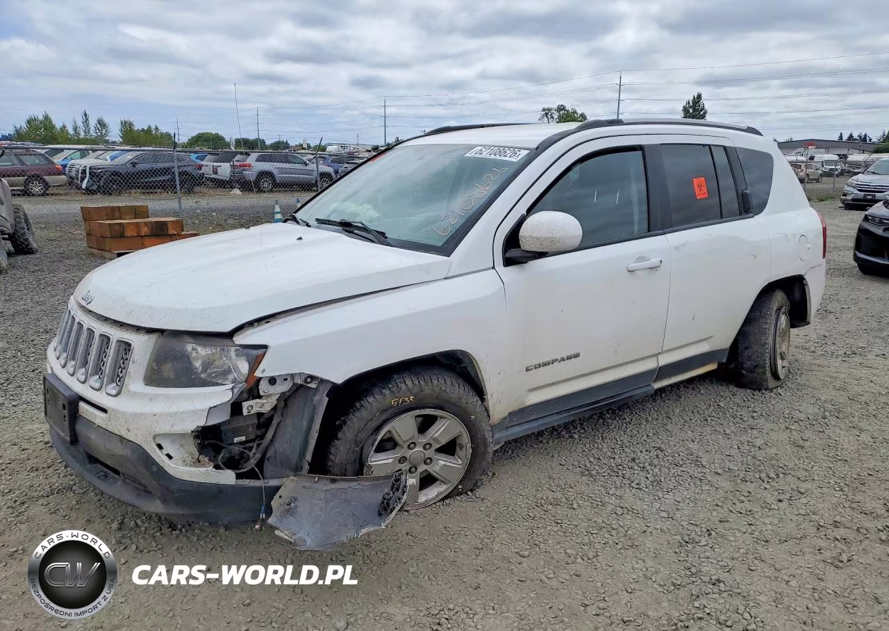 2017 Jeep Compass Latitude VIN:1C4NJCEB6HD182144 - 1