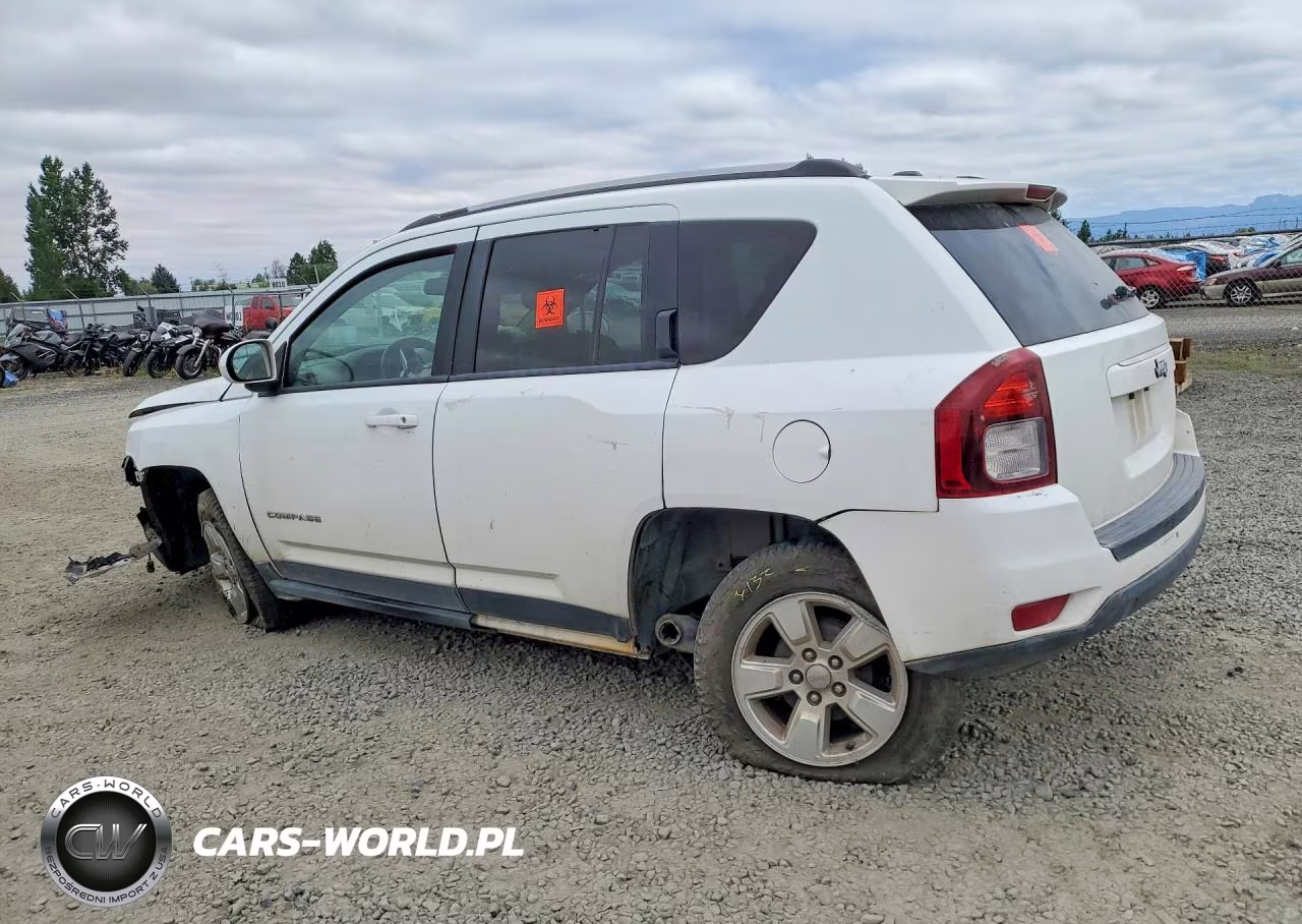 2017 Jeep Compass Latitude VIN:1C4NJCEB6HD182144 - 2