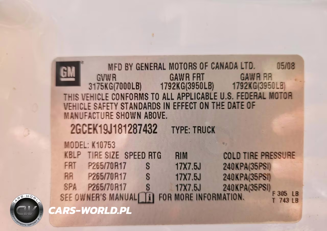 2008 Chevrolet Silverado K1500 VIN:2GCEK19J181287432 - 12