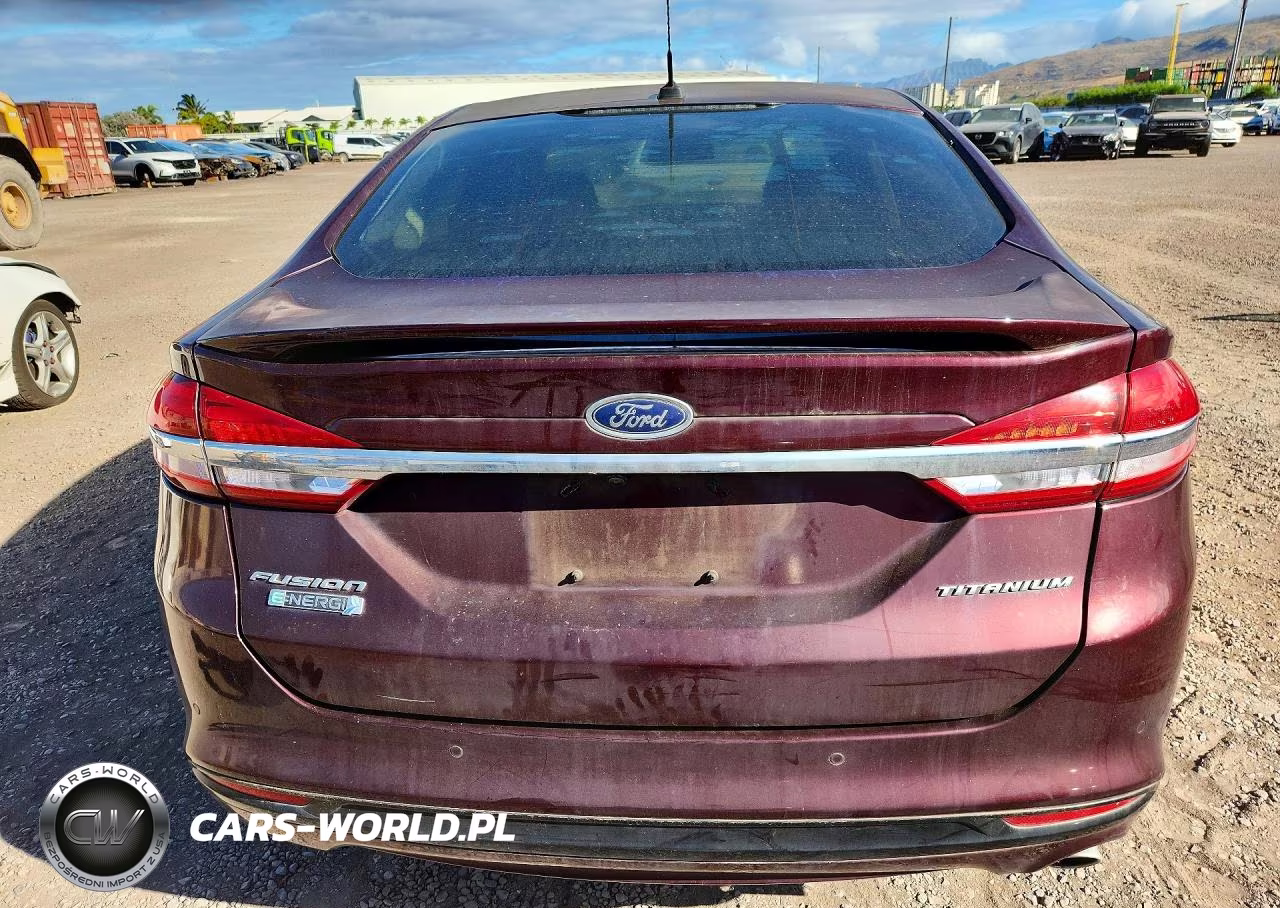 2017 Ford Fusion Titanium Phev VIN:3FA6P0SU6HR180673 - 6