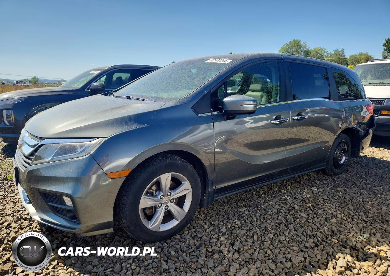 2018 Honda Odyssey Exl VIN:5FNRL6H72JB046404 - 1