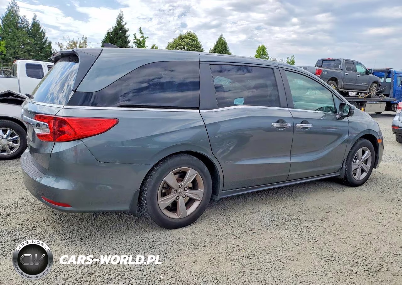 2018 Honda Odyssey Exl VIN:5FNRL6H72JB046404 - 3
