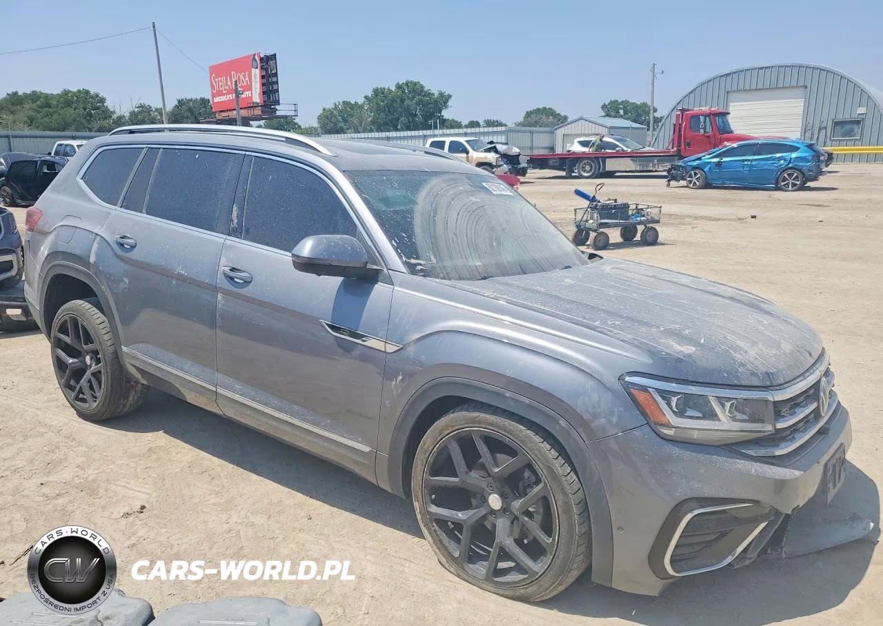 2021 Volkswagen Atlas Sel Premium R-Line VIN:1V2FR2CA0MC556683 - 4