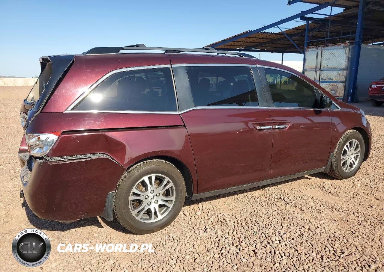2011 Honda Odyssey Exl VIN:5FNRL5H61BB032531 - 3