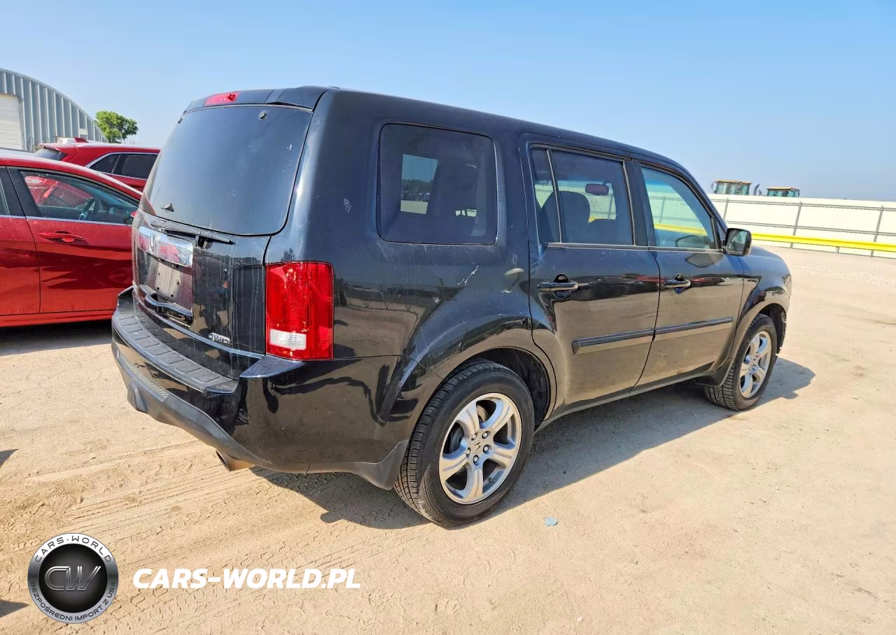2012 Honda Pilot Exl VIN:5FNYF4H53CB069621 - 3