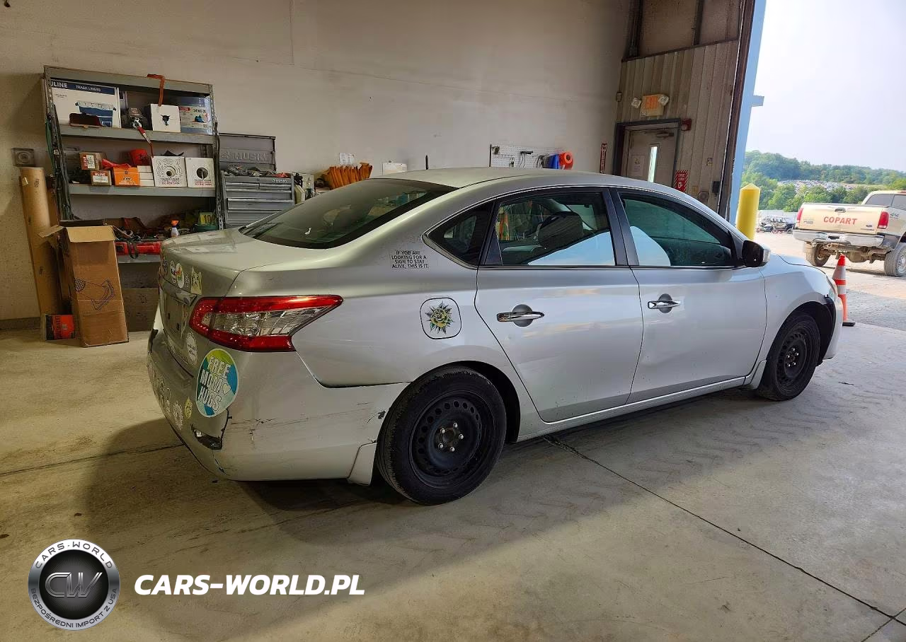 2015 Nissan Sentra S VIN:3N1AB7AP3FY233441 - 3