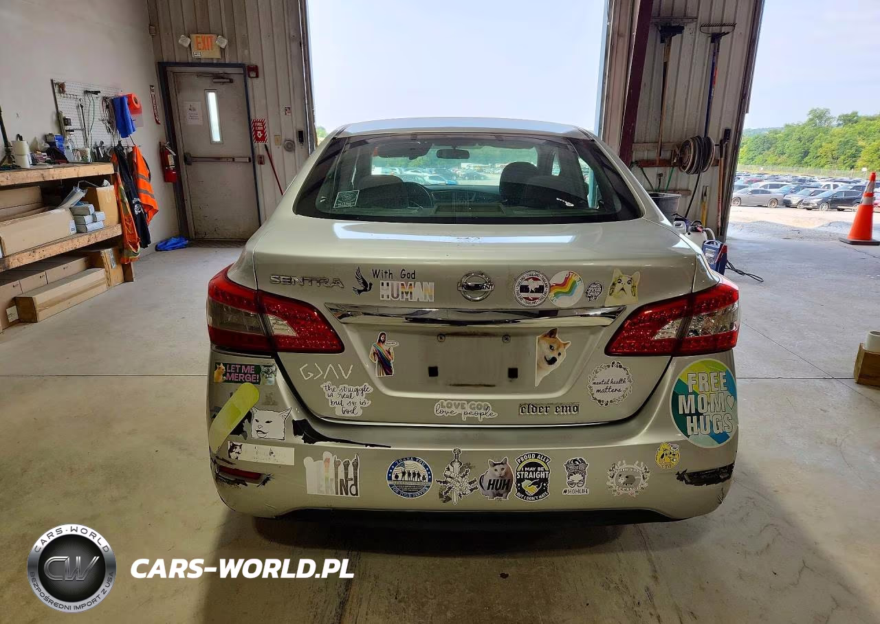 2015 Nissan Sentra S VIN:3N1AB7AP3FY233441 - 6