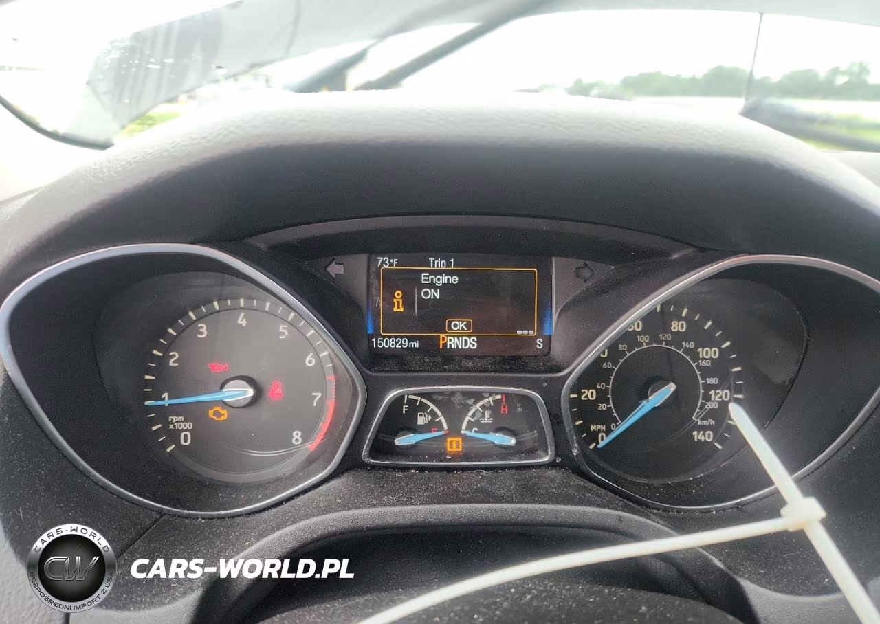 2015 Ford Focus Titanium VIN:1FADP3J25FL238230 - 9