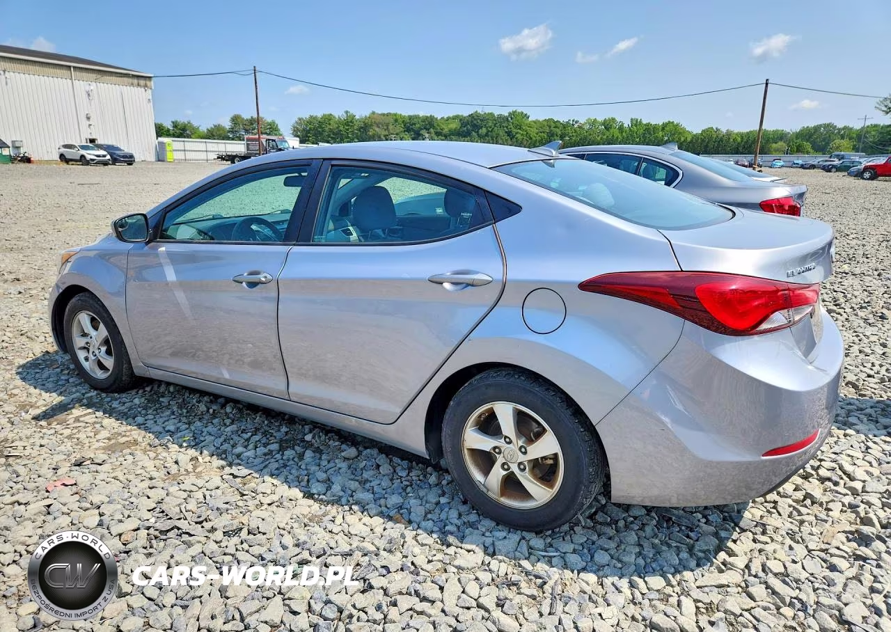 2015 Hyundai Elantra VIN:5NPDH4AE9FH581019 - 2