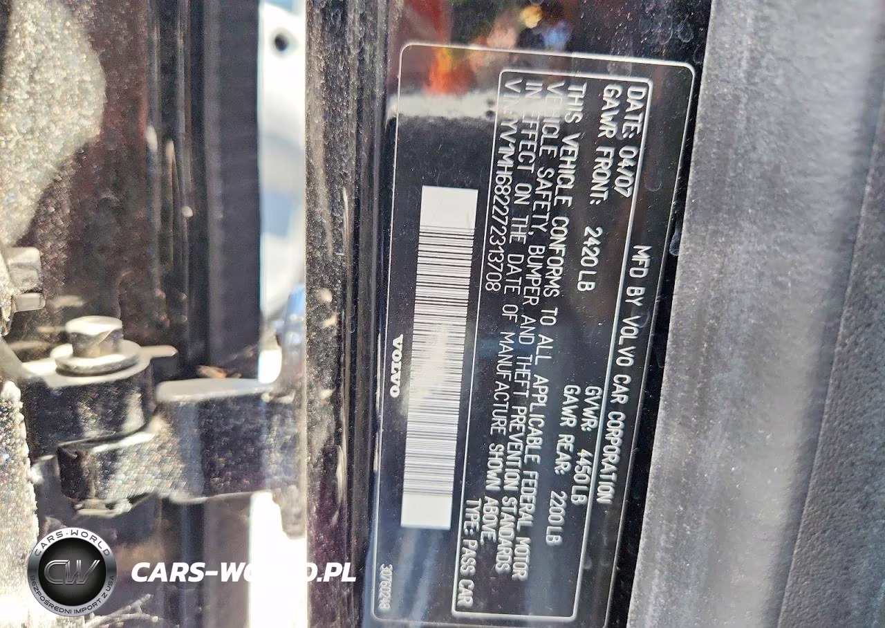 2007 Volvo S40 T5 VIN:YV1MH682272313708 - 12