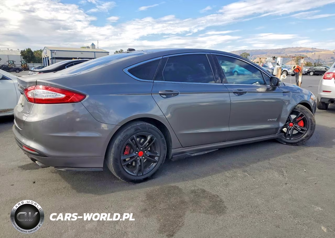 2013 Ford Fusion Se Hybrid VIN:3FA6P0LU3DR178114 - 3