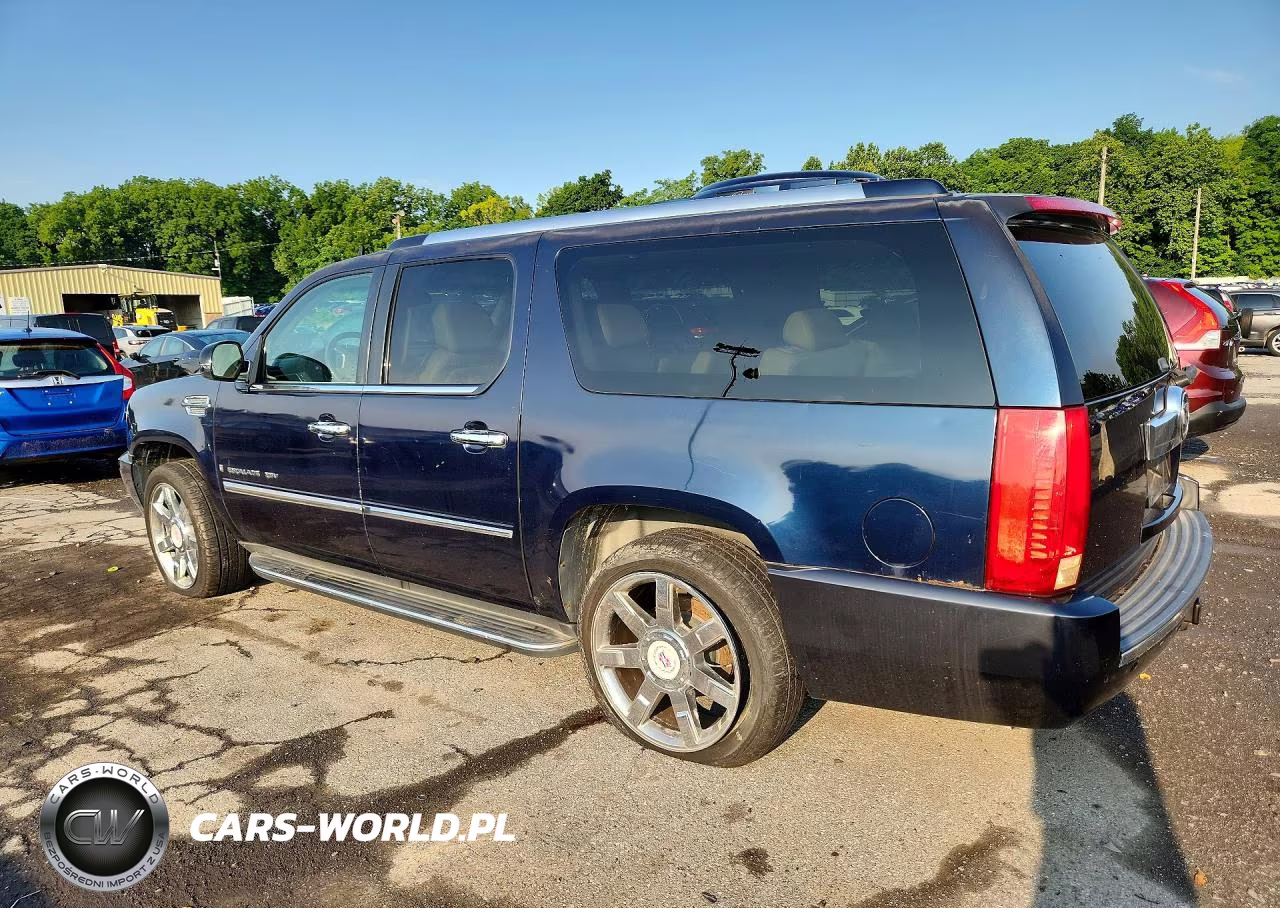 2007 Cadillac Escalade Esv VIN:1GYFK66897R406198 - 2