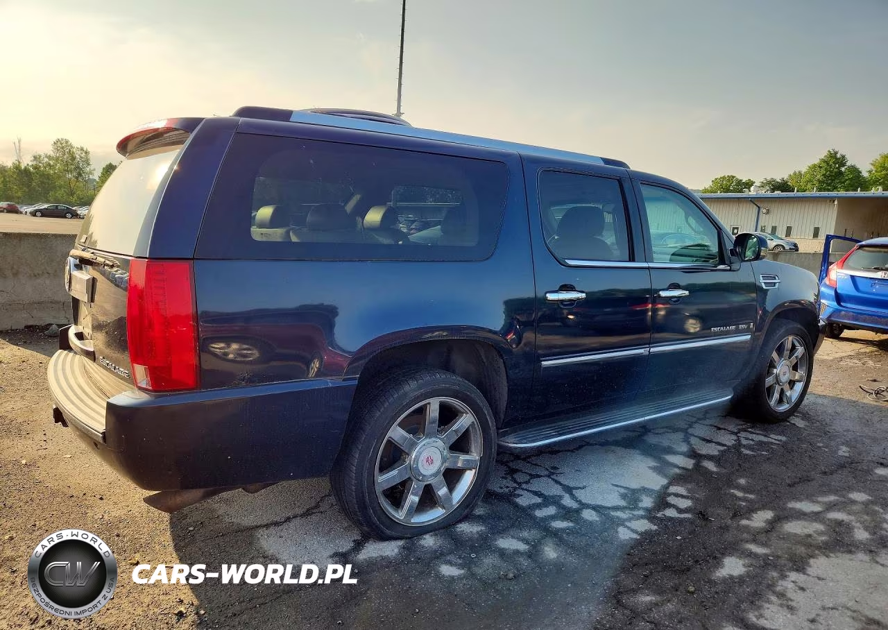 2007 Cadillac Escalade Esv VIN:1GYFK66897R406198 - 3