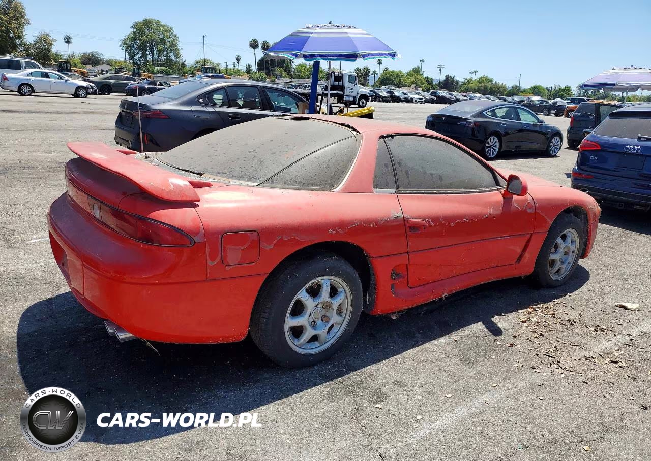 1995 Mitsubishi 3000 Gt VIN:JA3AM84J6SY002705 - 3