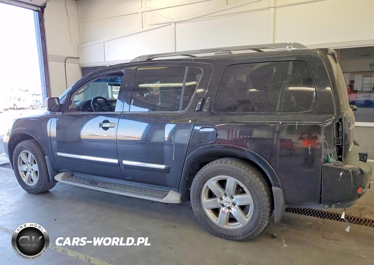 2012 Nissan Armada Sv VIN:5N1AA0NC5CN602156 - 2