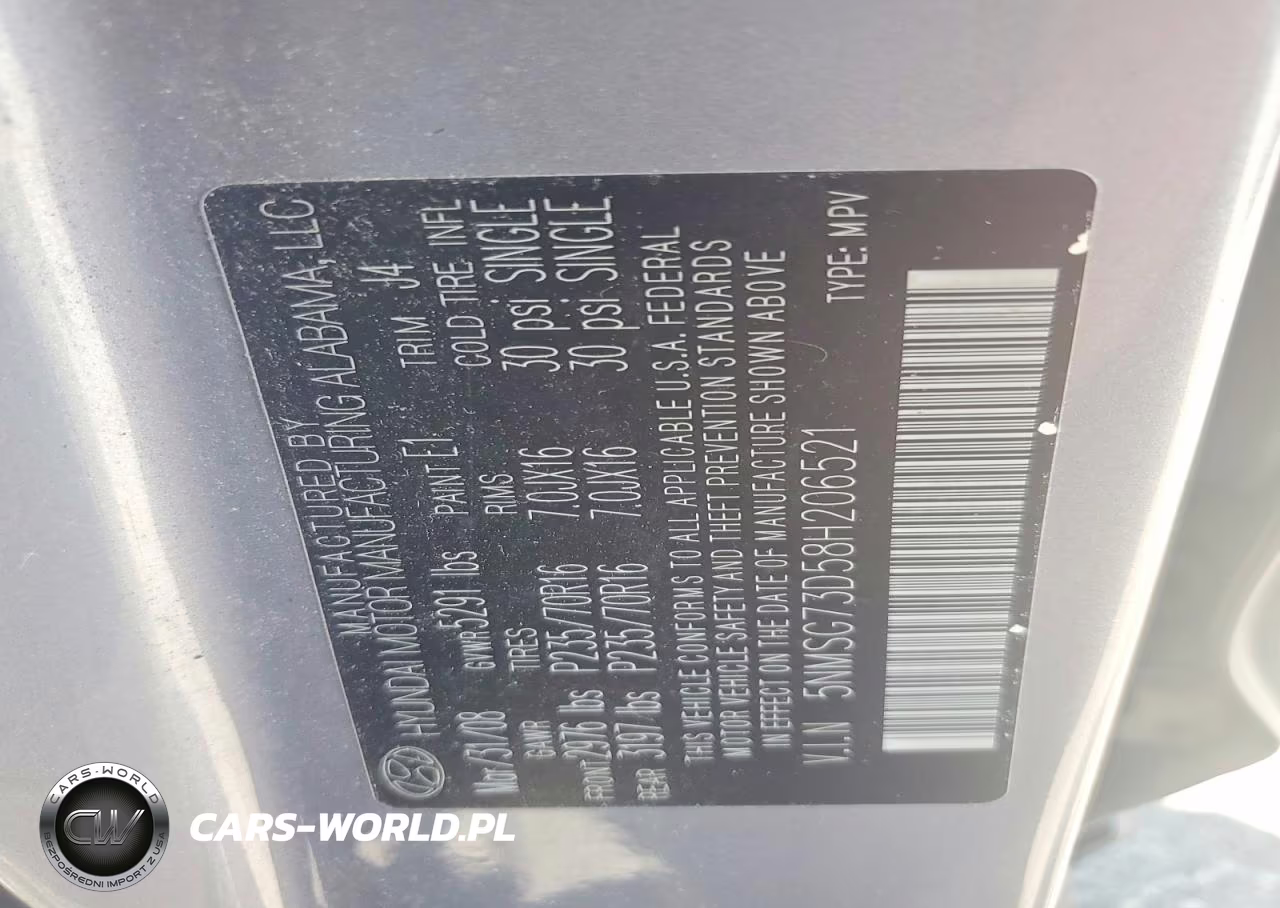 2008 Hyundai Santa Fe Gls VIN:5NMSG73D58H206521 - 13